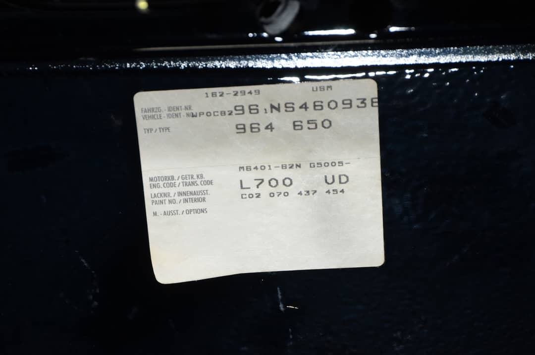 1992 Porsche 911 America Roadster — photo 5