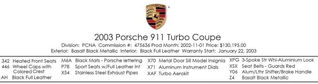 2003 Porsche 911 Turbo — photo 5