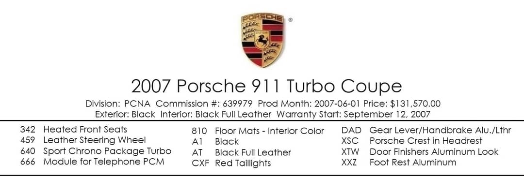 2007 Porsche 911 Turbo — photo 5