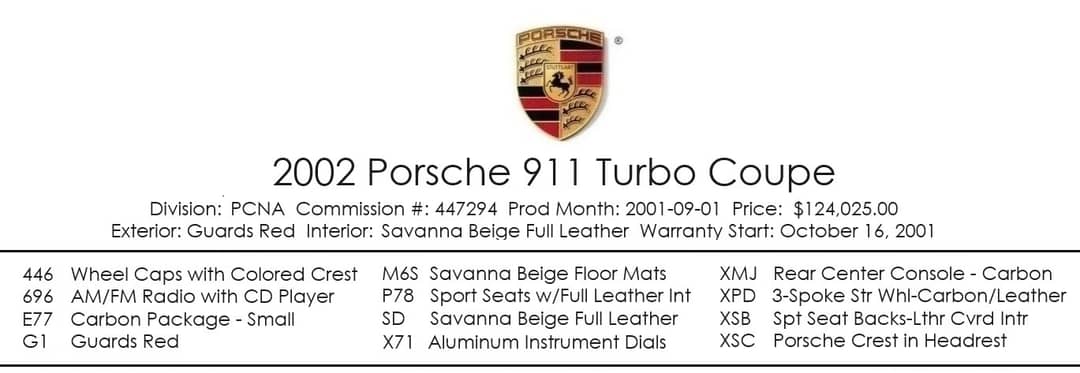 2002 Porsche 911 Turbo — photo 2