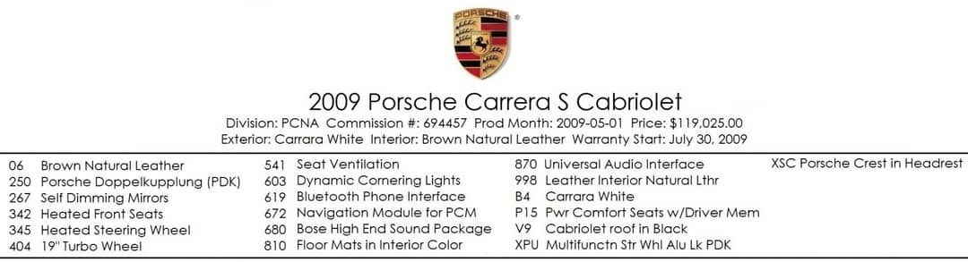 2009 Porsche 911 Carrera S — photo 5