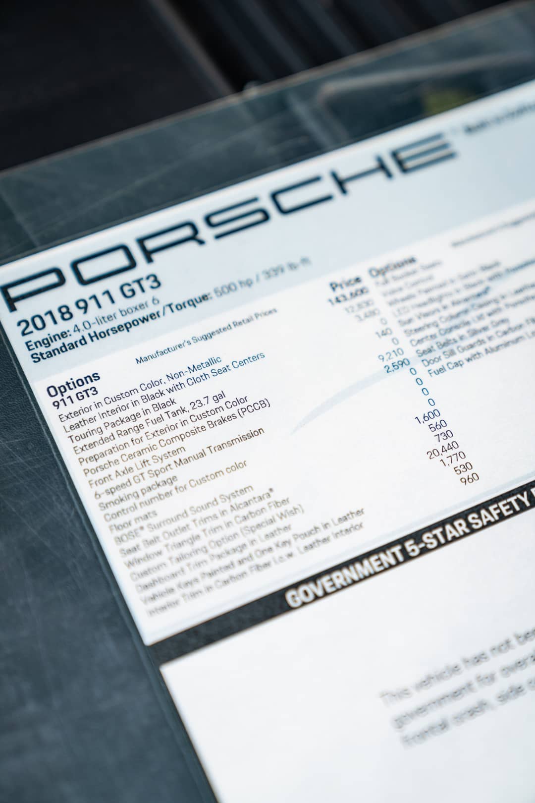2018 Porsche 911 GT3 Touring — photo 69