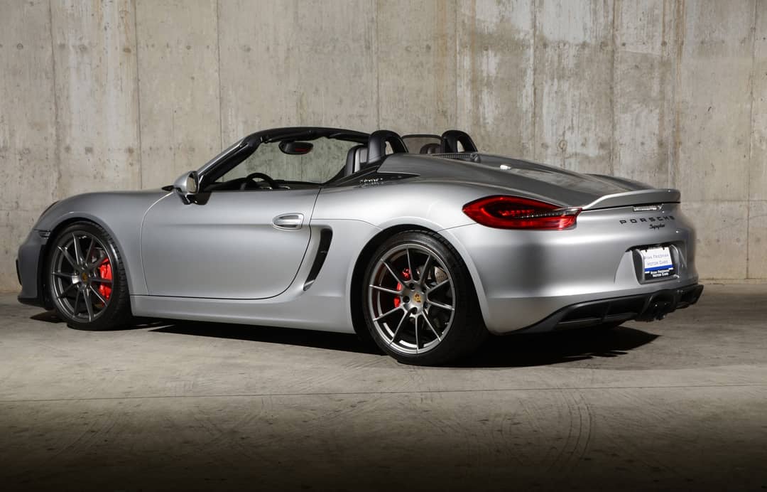 2016 Porsche Boxster Spyder — photo 11