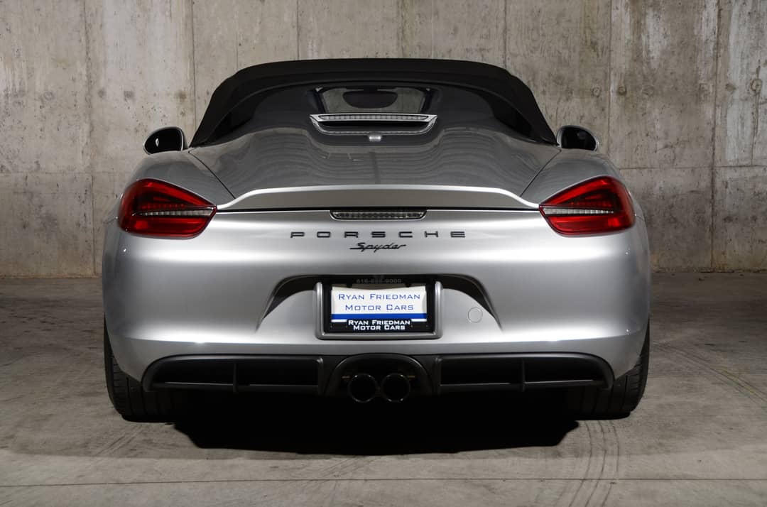 2016 Porsche Boxster Spyder — photo 12