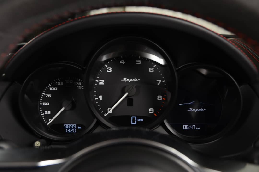 2016 Porsche Boxster Spyder — photo 35