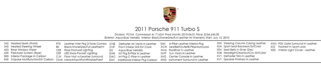 2011 Porsche 911 Turbo S — photo 5