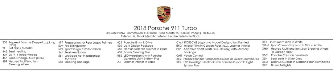 2018 Porsche 911 Turbo — photo 5