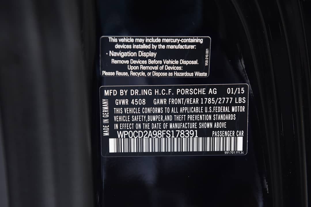 2015 Porsche 911 Turbo — photo 44