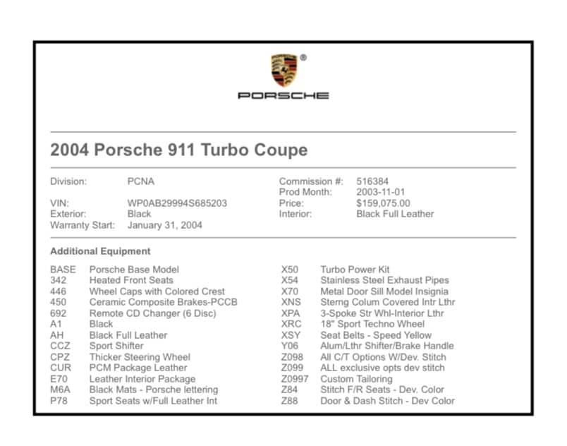 2004 Porsche 911 Turbo X50 Power Kit — photo 18