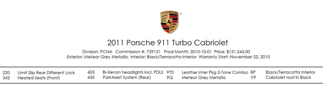 2011 Porsche 911 Turbo — photo 5