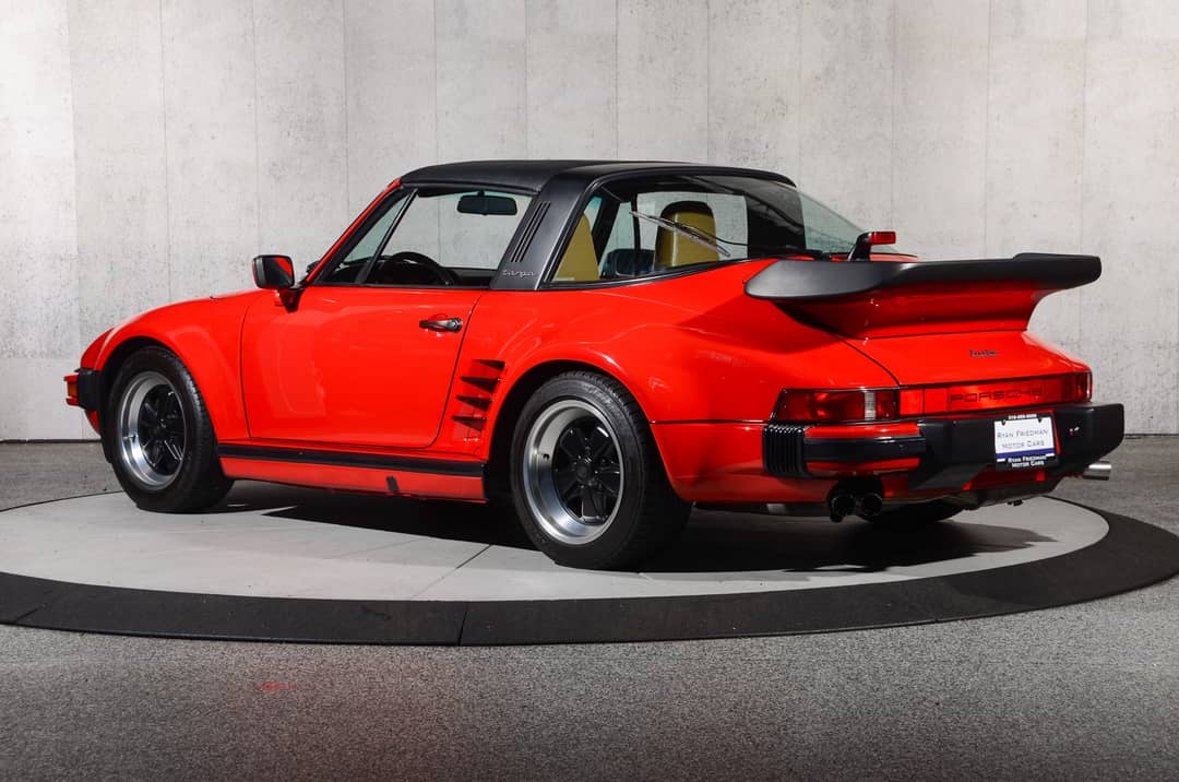 1987 Porsche 911 Turbo Targa Slant Nose — photo 2