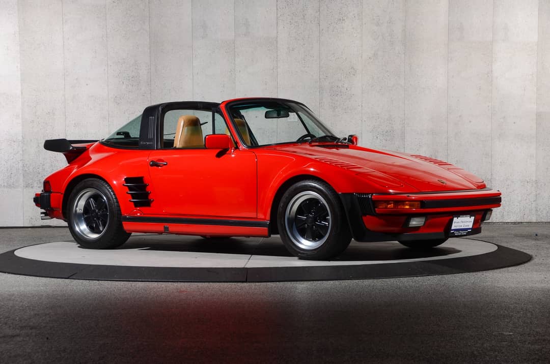 1987 Porsche 911 Turbo Targa Slant Nose — photo 11