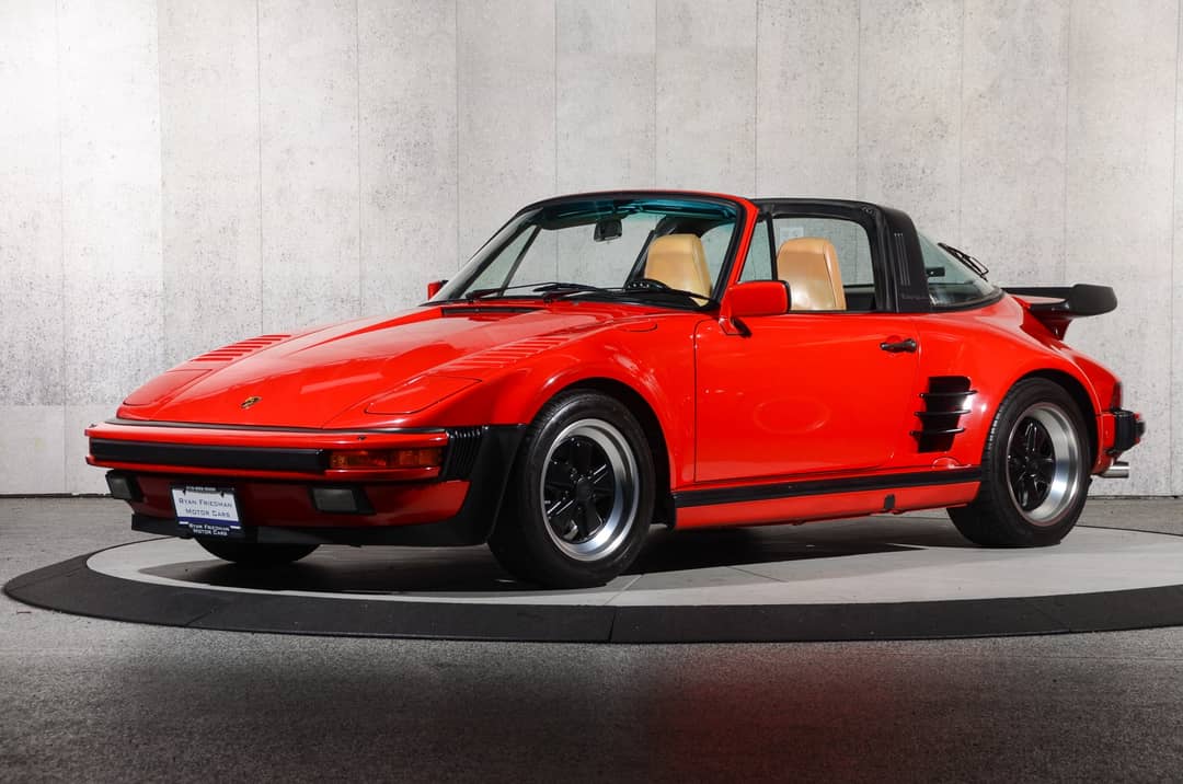 1987 Porsche 911 Turbo Targa Slant Nose — photo 21