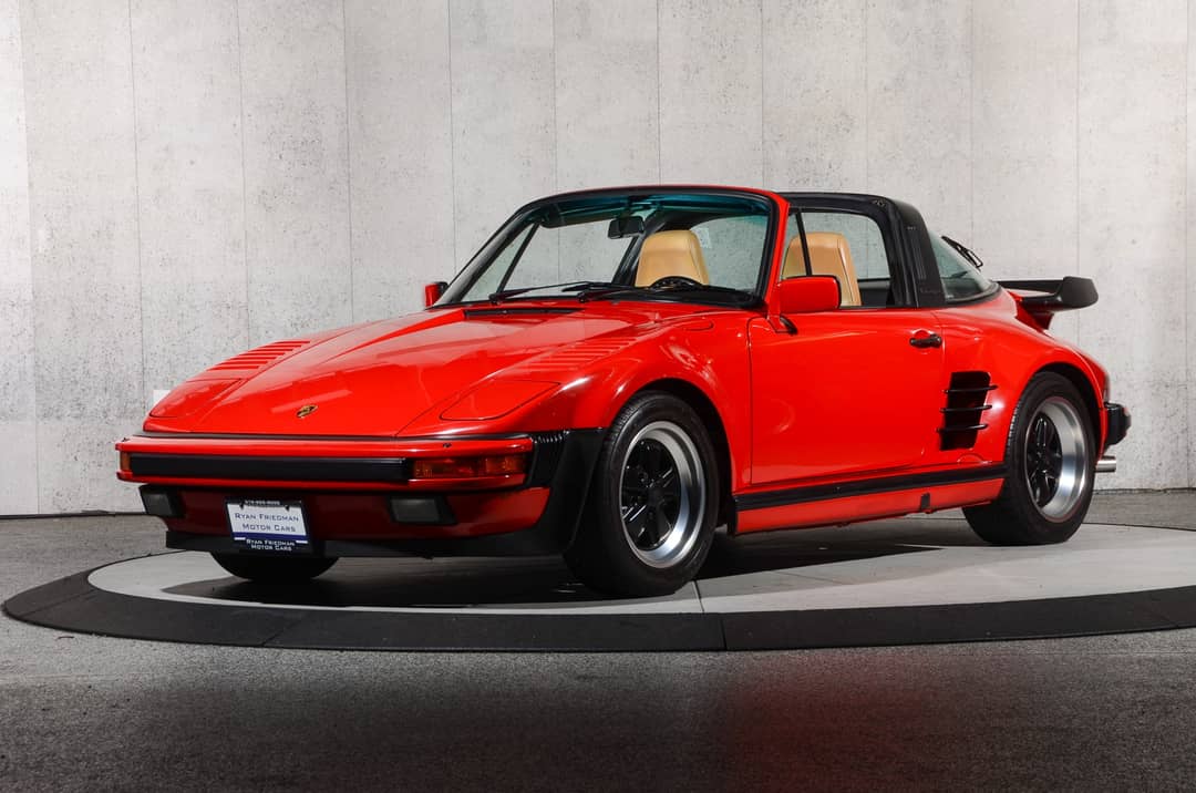 1987 Porsche 911 Turbo Targa Slant Nose — photo 22