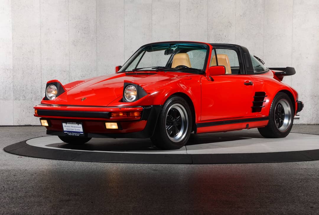 1987 Porsche 911 Turbo Targa Slant Nose — photo 23