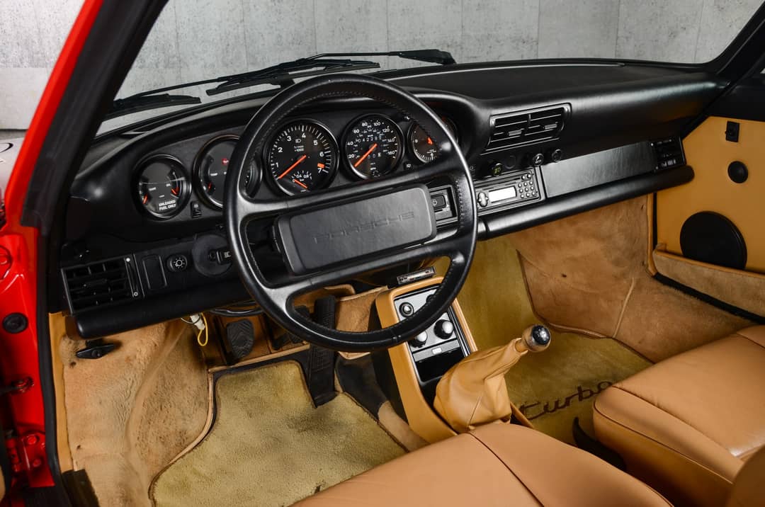1987 Porsche 911 Turbo Targa Slant Nose — photo 58