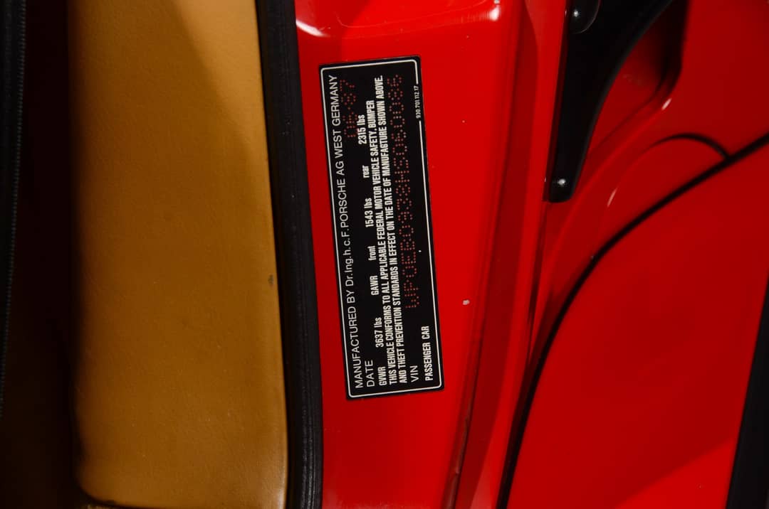 1987 Porsche 911 Turbo Targa Slant Nose — photo 63