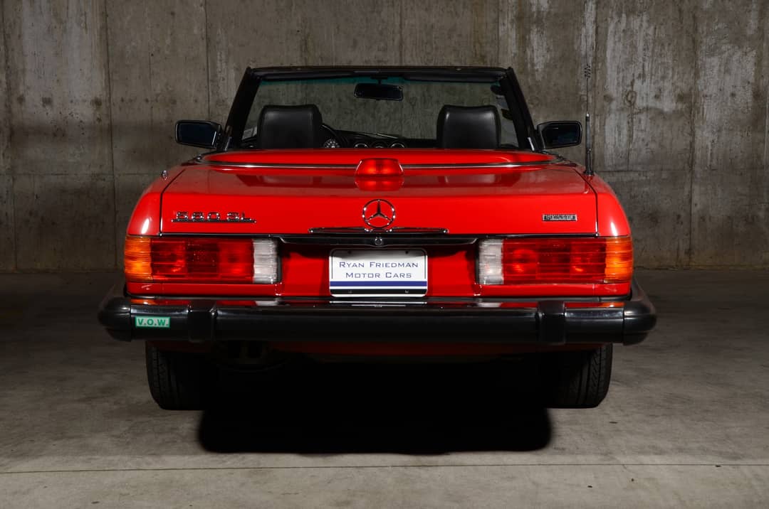 1986 Mercedes-Benz 560-Class 560 SL — photo 11