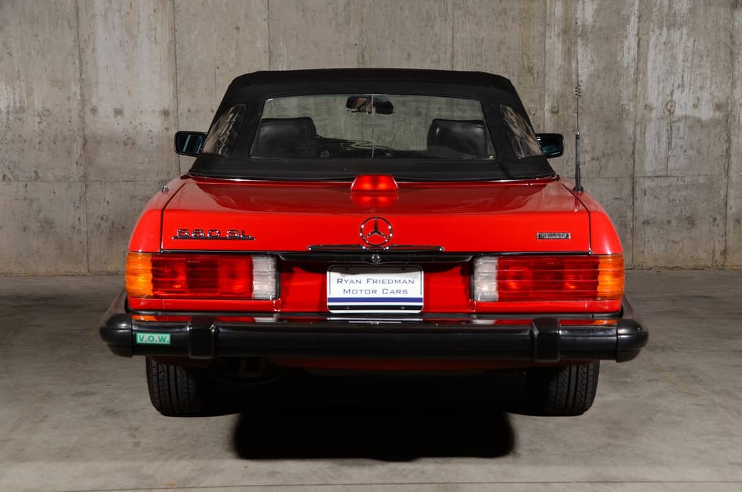 1986 Mercedes-Benz 560-Class 560 SL — photo 12