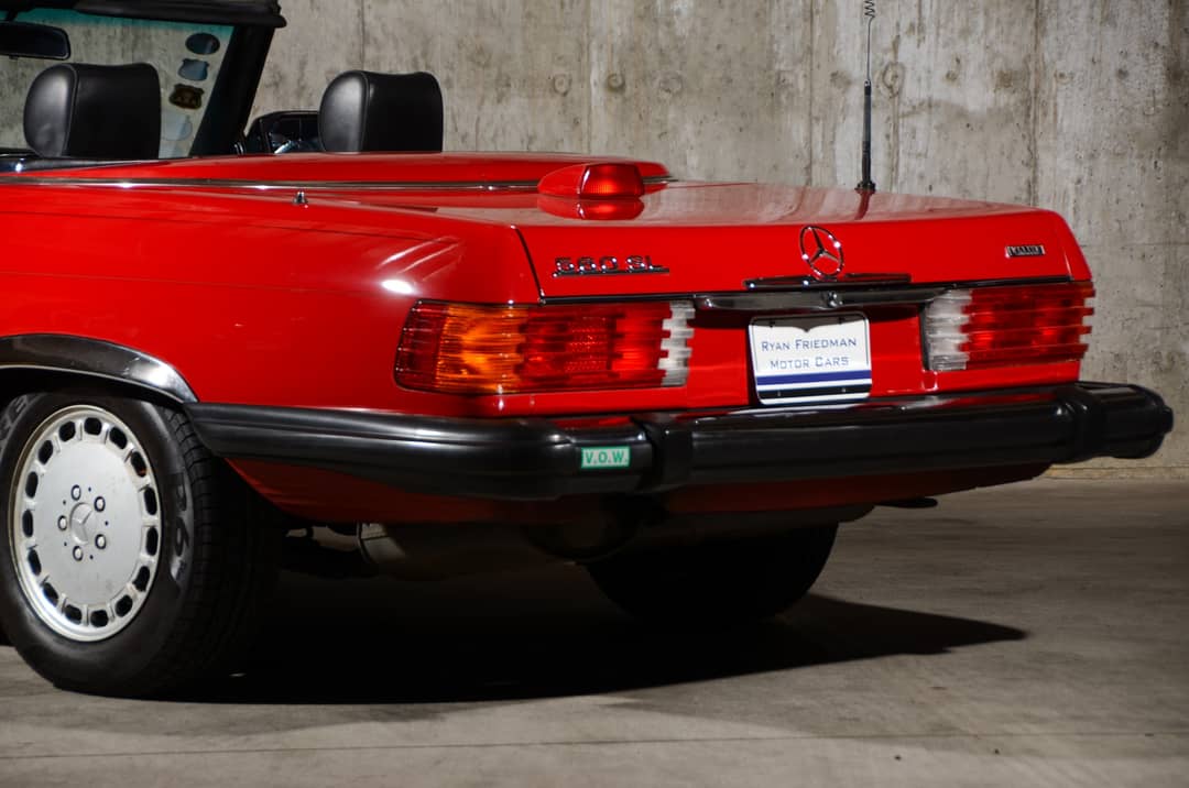 1986 Mercedes-Benz 560-Class 560 SL — photo 10