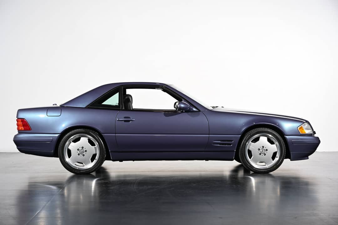 2000 Mercedes-Benz SL-Class SL 500 Designo Slate Blue Edition — photo 2
