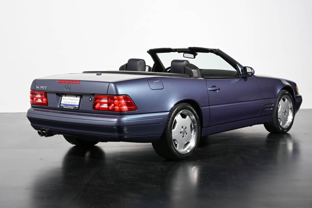 2000 Mercedes-Benz SL-Class SL 500 Designo Slate Blue Edition — photo 3