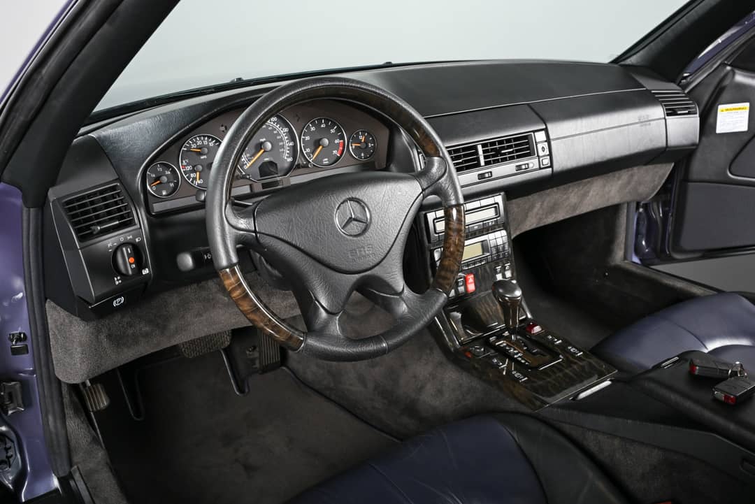 2000 Mercedes-Benz SL-Class SL 500 Designo Slate Blue Edition — photo 4