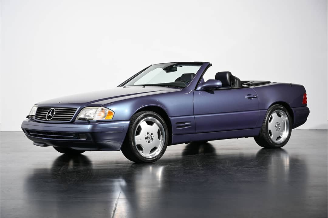 2000 Mercedes-Benz SL-Class SL 500 Designo Slate Blue Edition — photo 6
