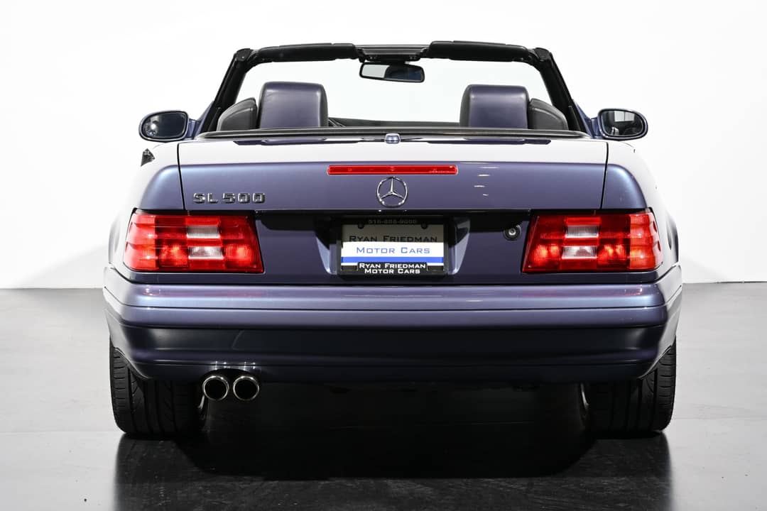 2000 Mercedes-Benz SL-Class SL 500 Designo Slate Blue Edition — photo 7