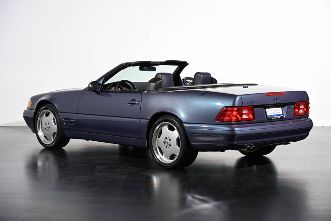 2000 Mercedes-Benz SL-Class SL 500 Designo Slate Blue Edition — photo 8
