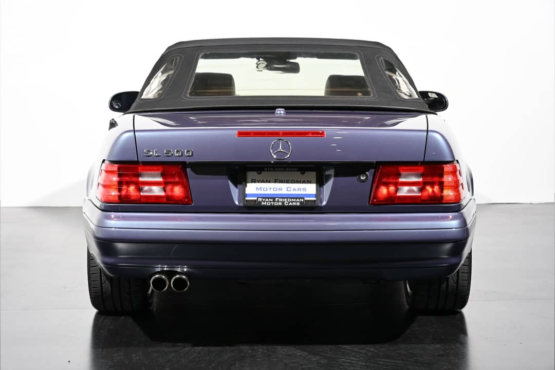2000 Mercedes-Benz SL-Class SL 500 Designo Slate Blue Edition — photo 9