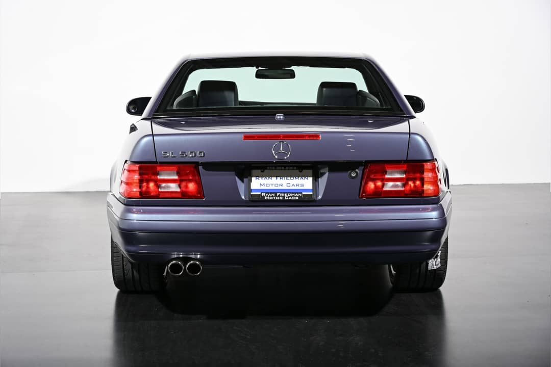 2000 Mercedes-Benz SL-Class SL 500 Designo Slate Blue Edition — photo 10