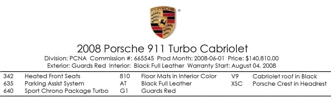 2008 Porsche 911 Turbo — photo 5