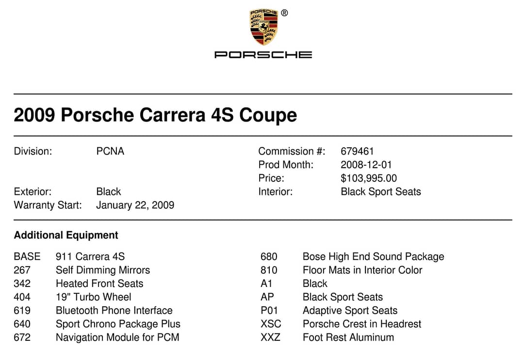 2009 Porsche 911 Carrera 4S — photo 32
