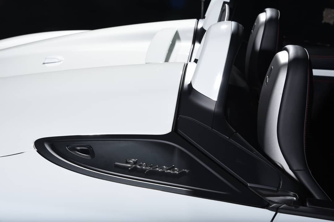 2016 Porsche Boxster Spyder — photo 11