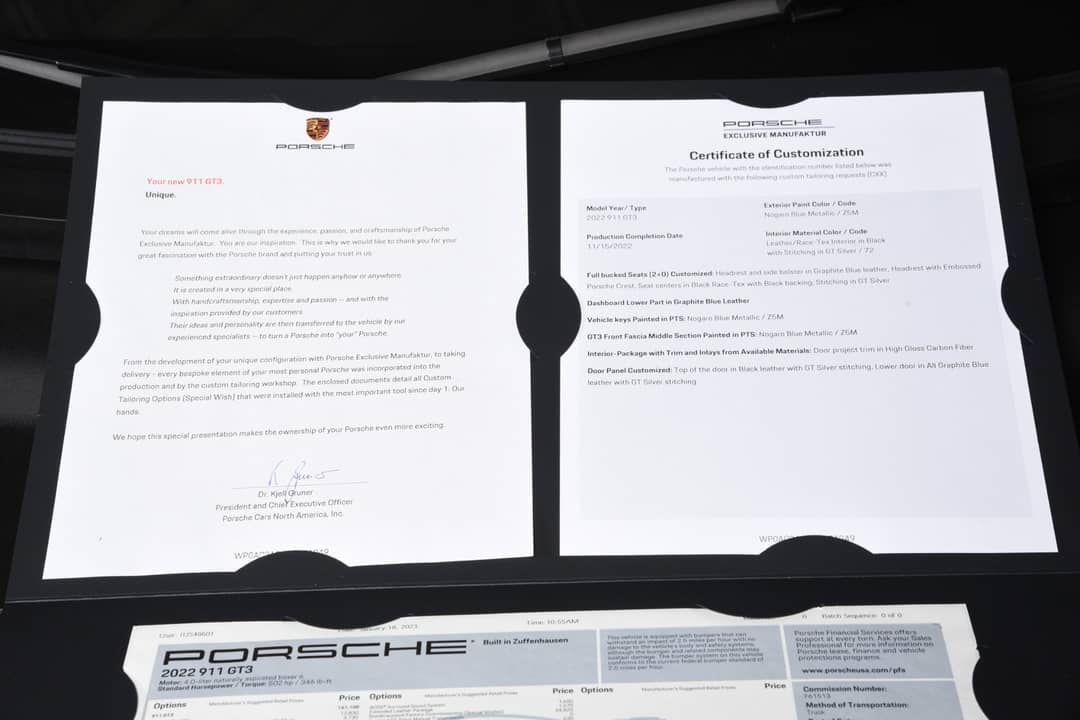 2022 Porsche 911 GT3 — photo 62