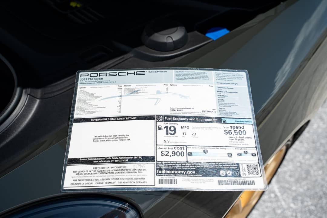 2023 Porsche 718 Boxster Spyder 000 Edition — photo 44