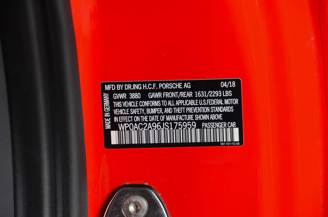 2018 Porsche 911 GT3 — photo 49