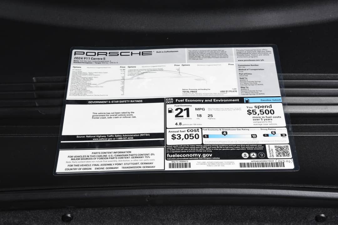 2024 Porsche 911 Carrera S — photo 10