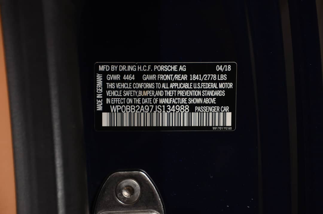 2018 Porsche 911 Targa 4 GTS — photo 20
