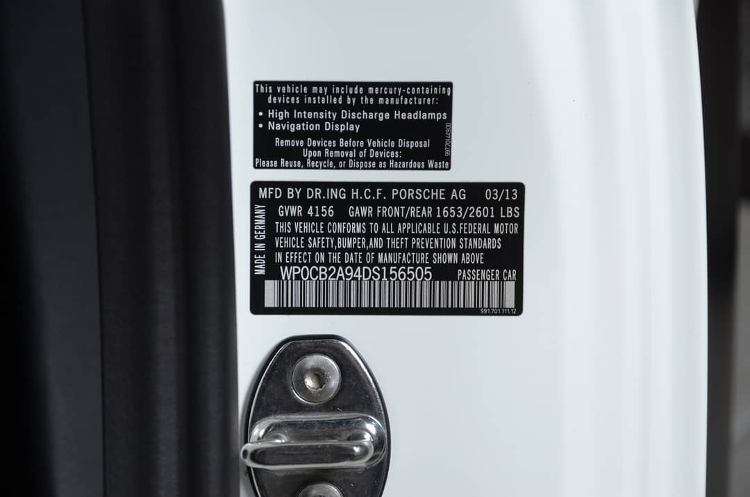 2013 Porsche 911 Carrera S — photo 58