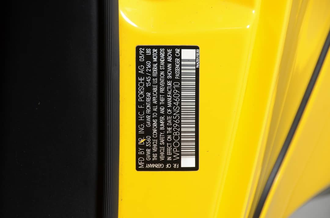 1992 Porsche 911 America Roadster — photo 50