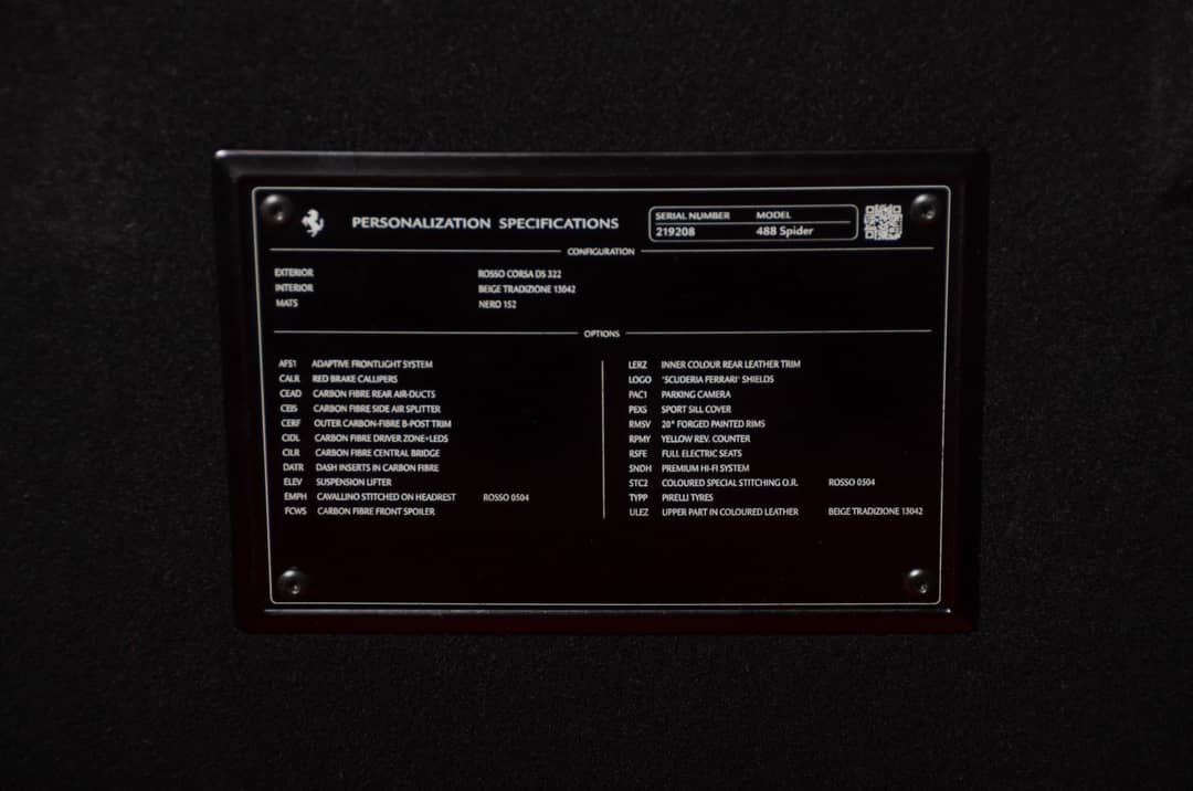 2016 Ferrari 488 Spider — photo 21
