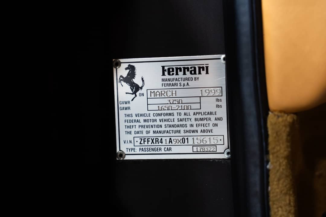1999 Ferrari F355 Berlinetta — photo 15