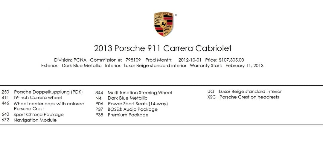 2013 Porsche 911 Carrera — photo 6