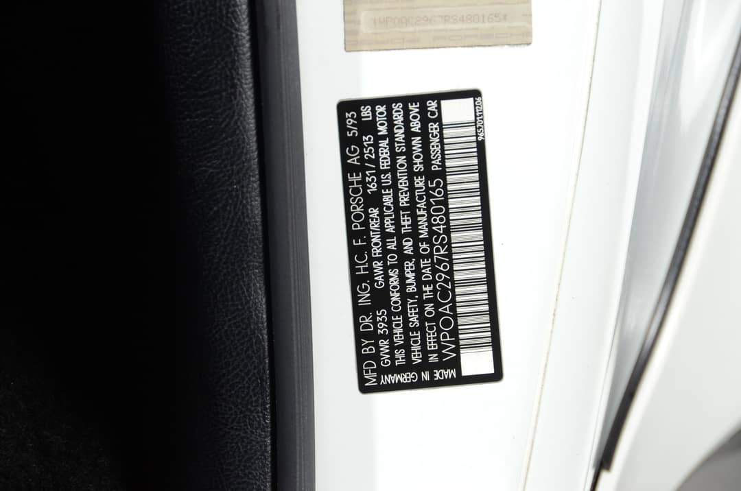1994 Porsche 911 Turbo 3.6 — photo 61