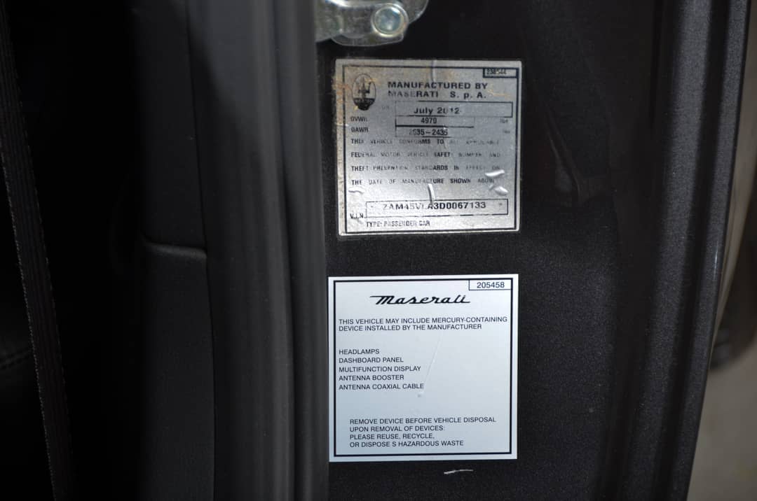 2013 Maserati GranTurismo MC — photo 10