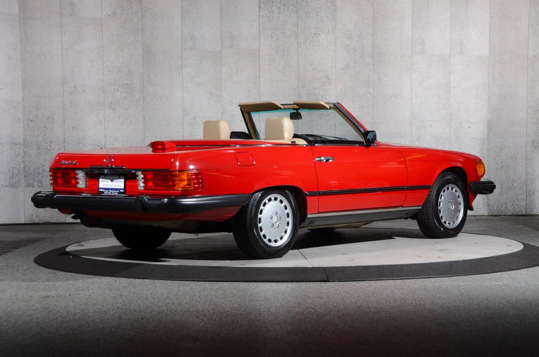 1987 Mercedes-Benz 560-Class 560 SL — photo 3