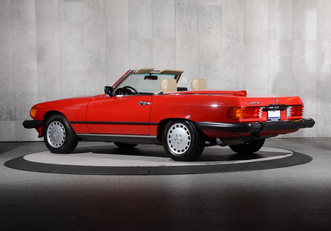 1987 Mercedes-Benz 560-Class 560 SL — photo 8