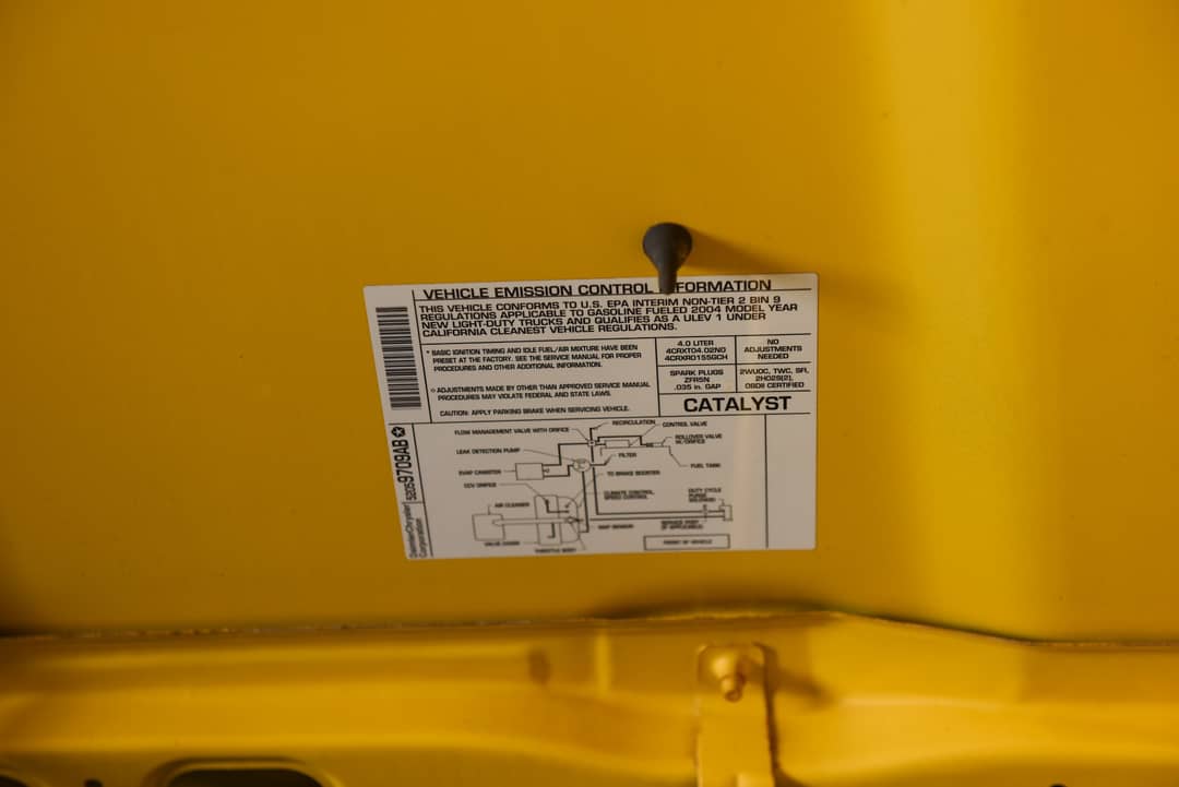 2004 Jeep Wrangler X — photo 27